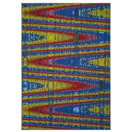 Safavieh Aztec Large Rectangle Area Rug, Blue and Multicolor - 8 x 10 ft. AZT203C-8